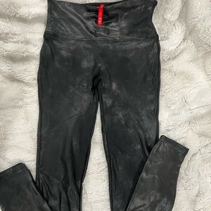 Spanx faux leather leggings
